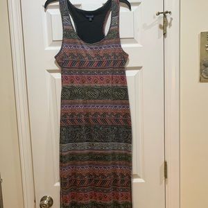 American Eagle Multi-Color Maxi Dress